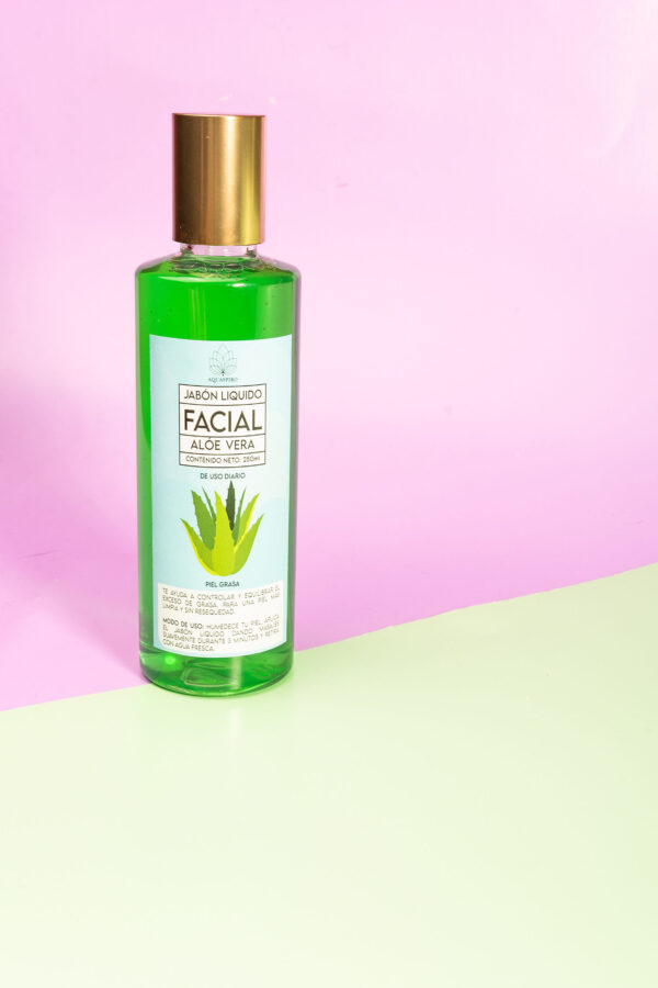 Jabón líquido Facial Aloe Vera