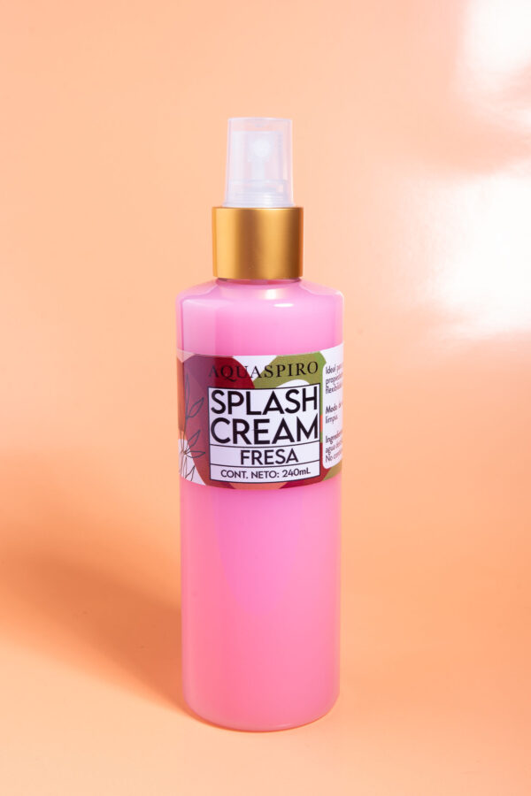 Splash Cream Fresa