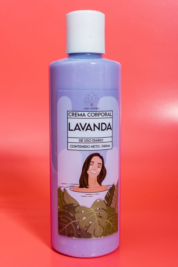 Crema corporal de Lavanda