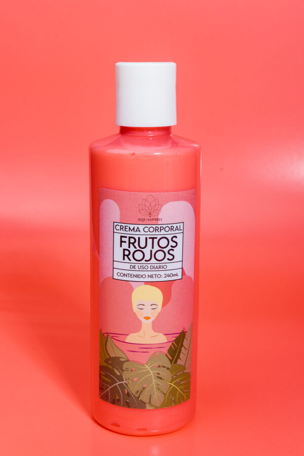 Crema corporal de Frutos Rojos