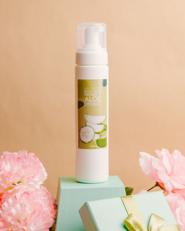 Espuma Facial de Pepino y Aloe