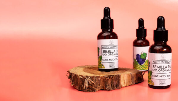 Aceite esencial de semillas de uva orgánica
